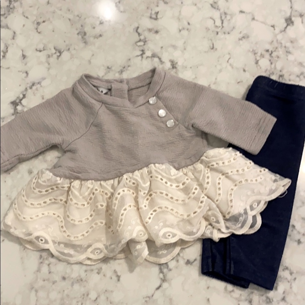 Pippa & Julie 6 month outfit